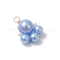 ラウンド  ゴールドカラー  24x16x10mm  穴：2.2mm&nbsp;PALLOY-JF03612-02
