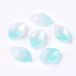 Imitation Jade Glass Pendants&nbsp;GLAA-L027-D01