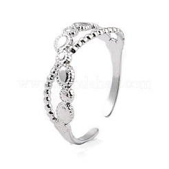 Tarnish Resistant 304 Stainless Steel Finger Rings&nbsp;RJEW-L102-43P