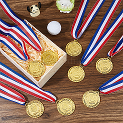 8Pcs Alloy Medal&nbsp;AJEW-DC0001-82