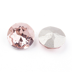 Pointed Back & Back Plated Glass Rhinestone Cabochons&nbsp;RGLA-J012-10mm-102