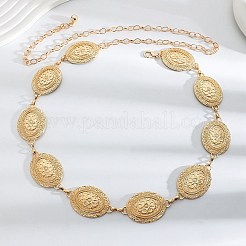 Alloy Oval Link Chain Waist Belly Chains for Women&nbsp;FS-WGE04C8-05