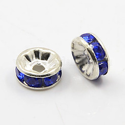 Iron Rhinestone Spacer Beads&nbsp;RB-MSMC002-03