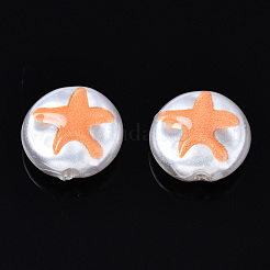 3D Printed ABS Plastic Imitation Pearl Beads&nbsp;KY-S168-014