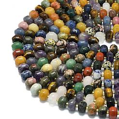 Mixed Gemstone Beads Strands&nbsp;G-P573-B01-01