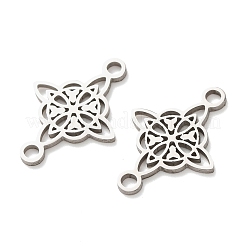 304 Stainless Steel Viking Knot Links Connector Charms&nbsp;STAS-A141-03P