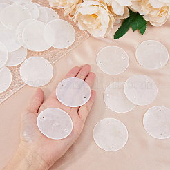 150Pcs Natural Shell Slice Connector Charms&nbsp;SSHEL-DC0001-03