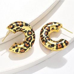 Brass Stud Earrings&nbsp;EJEW-Q015-12B-G