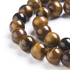 Natural Tiger Eye Beads Strands&nbsp;Z0RQX013
