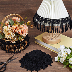 5Yards Polyester Lace Edge Trim Ribbon&nbsp;OCOR-CY0004-35A