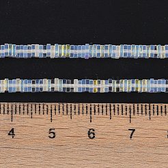 Electroplate Glass Beads Strands&nbsp;GLAA-B023-01A-15