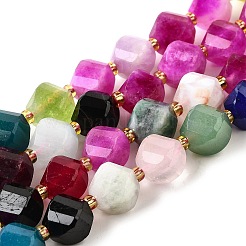 Natural Quartz Dyed Beads Strands&nbsp;G-U023-A02-06