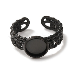 Curb Chains Shapes 304 Stainless Steel Ring Components&nbsp;STAS-P454-04A-B