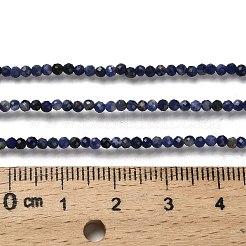 Natural Sodalite Beads Strands&nbsp;LS-G-RM2025-A19-2mm-B
