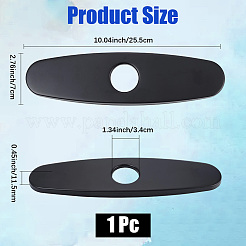 Oval Stainless Steel Faucet Hole Covers&nbsp;STAS-WH20001-18C-EB