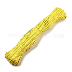 3-Ply PU Leather Braided Cord&nbsp;OCOR-Q059-01D
