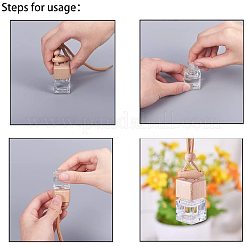 Glass Pendant Decorations&nbsp;HJEW-PH0001-05