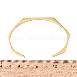 304 Stainless Steel Cuff Bangles&nbsp;BJEW-P373-01G