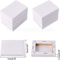 子供木製学習ジオメトリ教育玩具  スケッチブックのおもちゃ  ホワイト  7x5x1.1cm&nbsp;DIY-NB0003-45