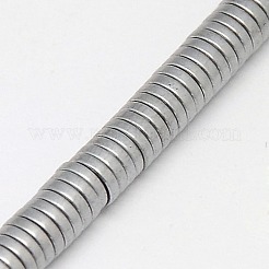 Electroplate Non-magnetic Synthetic Hematite Beads Strands&nbsp;G-J164B-3mm-04