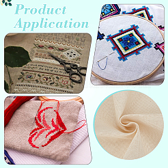 Linen Fabric&nbsp;EMBR-WH0007-006