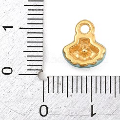 304 Stainless Steel Enamel Pendants&nbsp;RB-CBA4809-19G-02