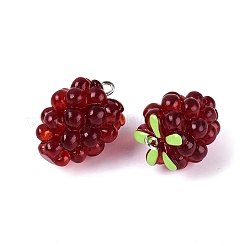 Translucent Resin Pendants&nbsp;RESI-N046-02