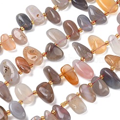Natural Agate Beads Strands&nbsp;G-C270-E01-01