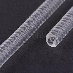 プラスチックスプリングコイル  見えないリングサイズアジャスター  ラウンド  透明  100x3.5mm&nbsp;TOOL-WH0003-17A