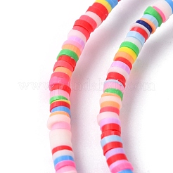 Handmade Polymer Clay Beads&nbsp;CLAY-R067-3.0mm-M1