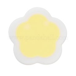 Flower-Shaped Silicone Heat Insulation Coasters&nbsp;AJEW-K055-03B