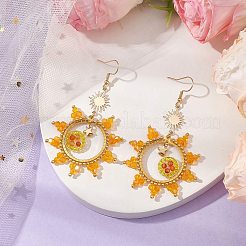 304 Stainless Steel Dangle Earrings&nbsp;EJEW-MZ00210