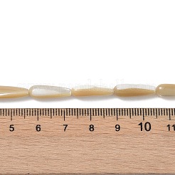 Natural Trochus Shell Beads&nbsp;PEAR-B002-01B-B