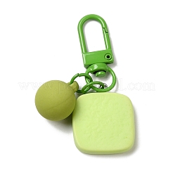 Cartoon Smiling Face Acrylic Pendant Keychain&nbsp;KEYC-D017-01D