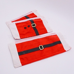 冷蔵庫とドアハンドルカバー  クリスマスのために  レッド  380x70mm  1 PC  280x65mm  2pc  3個/セット&nbsp;AJEW-WH0129-46