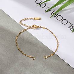 304 Stainless Steel Figaro Chain Bracelet Makings&nbsp;AJEW-JB00967