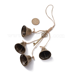 Iron Bell Pendant Decoration&nbsp;HJEW-JM02243
