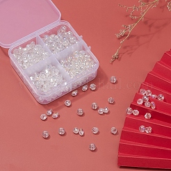 4 Style Electroplate Glass Beads&nbsp;EGLA-YW0001-35