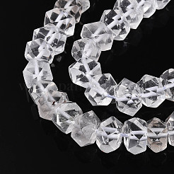 Natural Quartz Crystal Beads Strands&nbsp;G-N347-09A-01