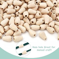 200Pcs Wood Beads&nbsp;WOOD-OC0003-47