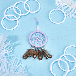 75Pcs Plastic Linking Rings&nbsp;FIND-BC0014-60