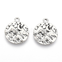 Tibetan Style Alloy Pendants&nbsp;PALLOY-T075-204AS