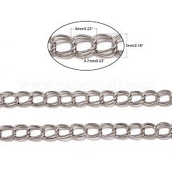 Nickel Free Iron Double Link Chains&nbsp;CHD004Y-NF