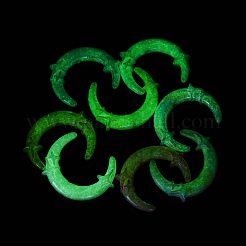 Luminous UV Plating Opaque Acrylic Beads&nbsp;OACR-Q204-32