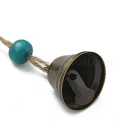 Iron Bell Hanging Ornaments&nbsp;HJEW-JM02417-02