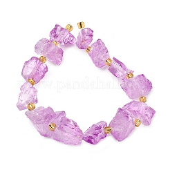Raw Rough Natural Quartz Crystal Beads Strands&nbsp;G-Z131-J01-04