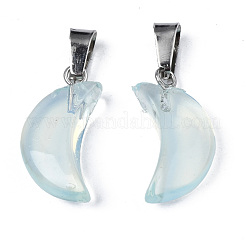 Spray Painted Glass Pendants&nbsp;GLAA-N035-021-A02