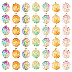 50Pcs Glass Pendants&nbsp;PALLOY-TAC0276