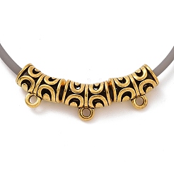 Tibetan Style Alloy Tube Bails&nbsp;FIND-H038-54AG