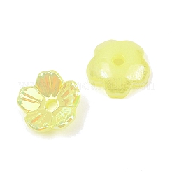 UV Plating Opaque Acrylic Bead Cap&nbsp;OACR-K001-45C